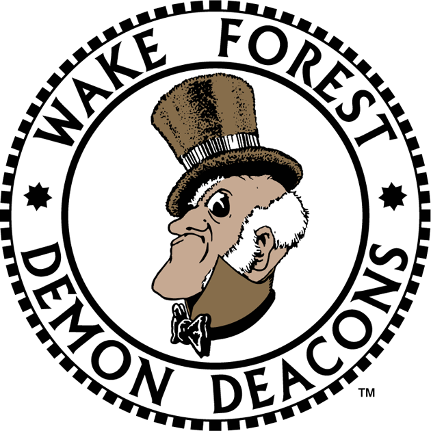 Wake Forest Demon Deacons 1968-1992 Primary Logo iron on transfers for clothing
